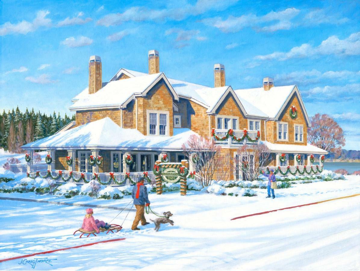 Saratoga Inn ラングリー エクステリア 写真